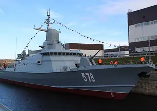 The "Storm" Broke Out in the Baltic Sea: Small Missile Ship Conducted Firing from "Pantsir-M"