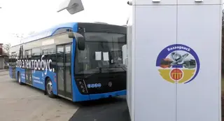 New Moscow KAMAZ-6282 electric buses went to Volgodonsk for the first time