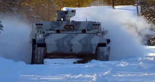 New Arctic Russian Armored Personnel Carrier BT-3F Tested