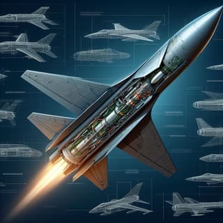 Aircraft-missile with self-homing module - a new hybrid jet-guided munition patented in Russia