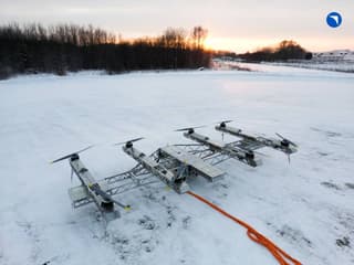 Gigantesco dron de aluminio: La Oficina de Diseño Sukhoi muestra un video de las pruebas del UAV de despegue vertical