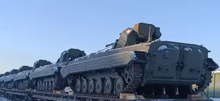 Modernized "Basurmanin" Vehicles Head to Russian Troops