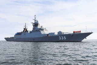 Threatened with an "Asian NATO": Corvettes "Gromkiy" and "Sovershennyy" Conducted Artillery Firing in the Sea of Japan
