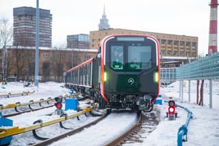 El nuevo tren de metro "Moscú-2024" ha entrado en la línea "verde" del metro de Moscú