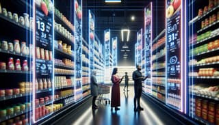 Russian "Perekrestok" Switches to Chinese Electronic Price Tags