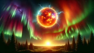 Magnetic Storm and Worm Moon: Earth in the Epicenter of Negative Space Weather