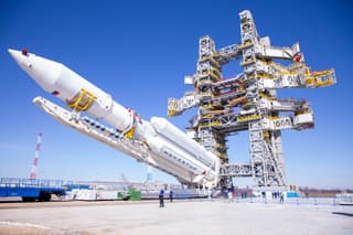 Russian heavy-lift launch vehicle Angara-A5 ready for launch