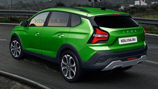 Появились первые изображения универсала LADA Iskra Cross