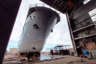 Transports Ammunition to Submarines and Surface Ships: USC Shipbuilders Begin Construction of Naval Transport for the Russian Navy