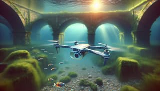 En Rusia planean crear una línea de drones militares flotantes