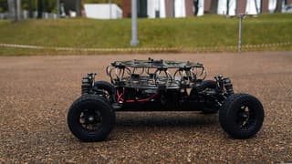 Ammunition delivery and demining: "A-Systems" presented an autonomous mobile platform