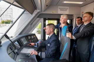El tren de nueva generación "Ivolga 4.0" apareció en el MCD-4