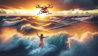 En Anapa prueban drones para el rescate de personas que se ahogan
