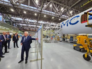 En TsAGI probaron la quilla del avión de pasajeros MS-21 hecha de compuestos de producción de Rosatom