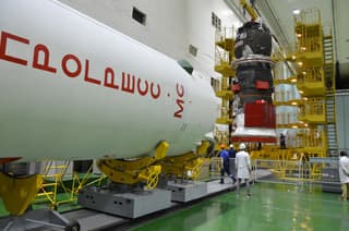 La nave "Progress MS-27" fue abastecida de combustible en Baikonur antes de su lanzamiento a la EEI
