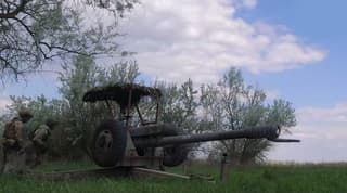 Protection Against FPV Drones: Russian Towed Howitzers D-30 Receive "Mangals"