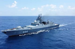 "Disparó": la fragata "Almirante Gorshkov", armada con "Tsirkones", desde el AK-192M y el "Palash" alcanzó objetivos en el Atlántico