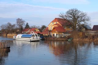 En la región de Pskov se botó el buque de pasajeros "Iniya" para pruebas en condiciones de aguas poco profundas
