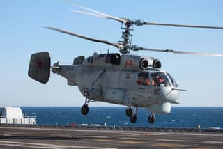 Pillar of Black Smoke: Russian Ka-27PS Helicopter Crew Destroys Enemy Magura-V5 Kamikaze Boat