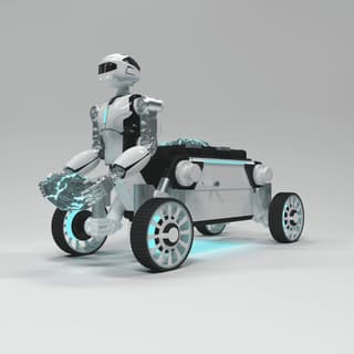 Probado un robot lunar antropomórfico de Magnitogorsk