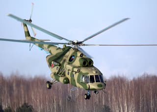 Territory mined from the air: Mi-8MTV5-1 helicopter crews set up minefields in Kyrgyzstan
