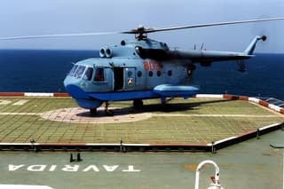 Respuesta al dron marítimo letón VIDAR FP, capaz de transportar minas: Rusia necesita reanudar la producción de helicópteros anfibios Mi-14