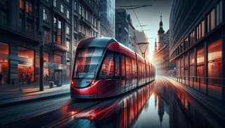 "Uraltransmash" presentó un tranvía 71-418M modificado