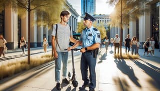 Violated— Walk: Moscow began to confiscate electric scooters