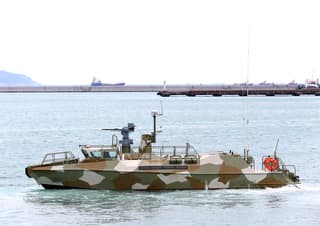 Special Forces in the Black Sea Destroyed Unmanned Boats with Urava-Kord Artillery Modules