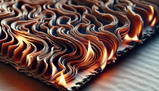 En Veliky Nóvgorod desarrollaron un método para crear cartón y papel ignífugos