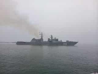 Luchador contra submarinos enemigos y piratas marinos: el buque ruso "Neustrashimy" llegó a Cuba