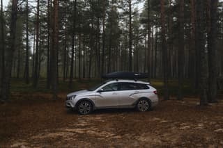 Photos of the exterior of the top version of LADA Vesta have appeared