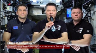 Russian cosmonauts congratulated schoolchildren and students on Knowledge Day from the ISS