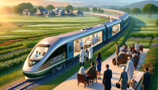 AI-powered Medical Center: Innovative Train to Travel Across Five Regions Starting in September