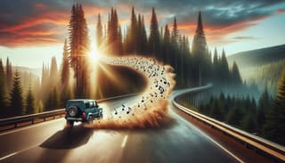You're veering off the road, deer ahead: "Avtodor" is preparing to test musical road markings