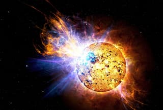 Unseen in Seven Years: One of the Most Powerful Solar Flares Occurs