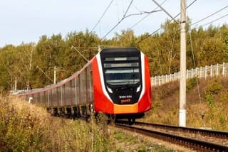 El tren de ocho vagones "Finist" superó con éxito las pruebas