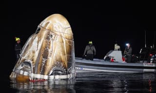 Приводнились! Российский космонавт Гребёнкин с экипажем Crew-8 вернулся на Землю