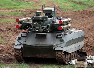 First "Courier" robots enter the Russian army