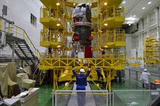 Roscosmos revisó las baterías solares de la nave "Progress MS-29"