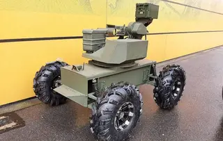 Delivers explosives to the enemy's doorstep or brings food to its own: the Depesha ground drone has begun to be actively used on the LBS