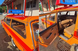 GAZ-24 "Escort": un raro "Volga" para "Aeroflot" se vende en Letonia