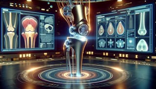 La "filial" de Roscosmos aumentó la producción de prótesis de rodilla robóticas en un 30%