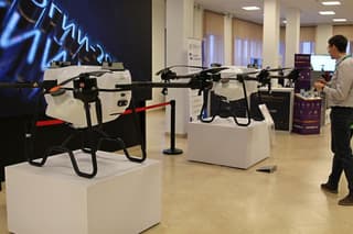 Российский агробеспилотник S-80 займётся перевозкой грузов