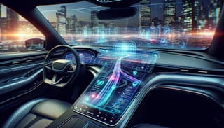 2GIS service launched route projection onto the windshield of a car