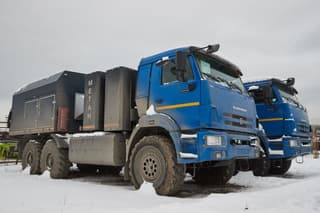 Calientan y purgan: los KAMAZ con calentadores de motor universales salen a los gasoductos de los Urales