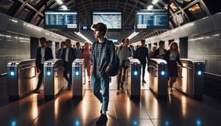 Московским студентам разрешили расплачиваться за проезд улыбкой
