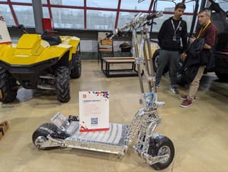 Reaching "100" in Six Seconds: "Vostok 1" High-Speed Electric Scooter Unveiled in Moscow