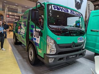 Russian racing truck "Valdai Sport" showcased in Moscow