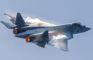 Russia Claims Su-57E Fighter Can Counter Chinese J-20 and American F-35